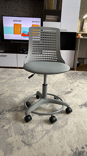 Компьютерное кресло Kiddy/Кидди бирюзовое ткань (сетка) фото покупателя 50