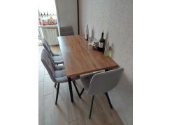 Стул на металлокаркасе Чилли горчичный / белый фото покупателя 71