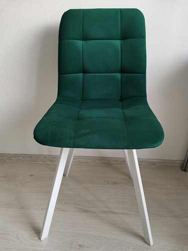 Стул на металлокаркасе Чилли бирюзовый / черный фото покупателя 679