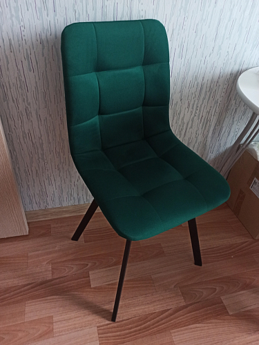 Стул Чилли 2 темно-серый  / черный фото покупателя 1367