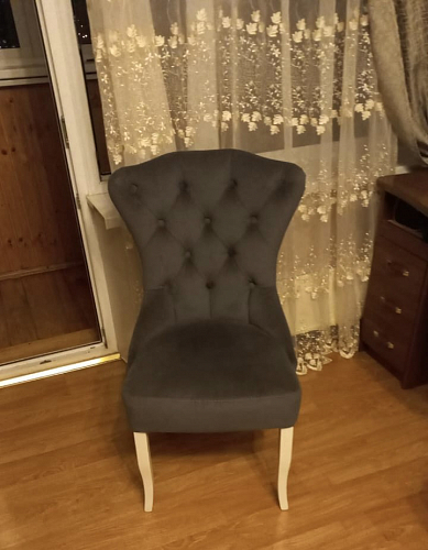 Деревянный стул Милано 1 бежевый / белый фото покупателя 49