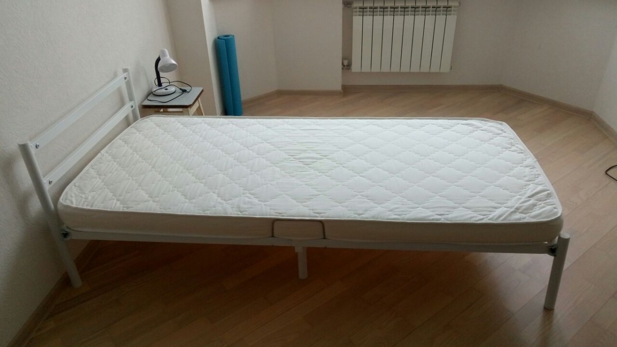 Односпальная кровать Фади 80х200 черная фото покупателя 1041