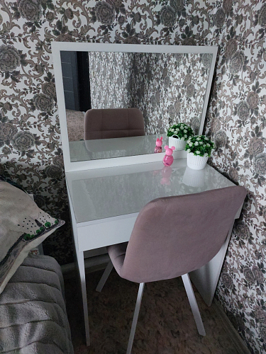 Комплект стульев Чилли 2 шт бежевый / черный фото покупателя 1277