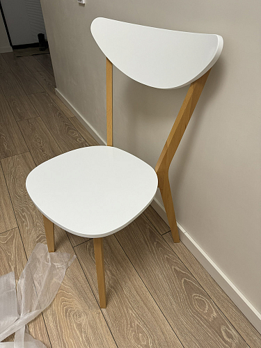 Стул Maxi/Макси белый / натуральный фото покупателя 10