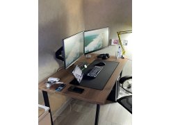 Стол Лота Лофт 140 25 мм юта / белый матовый фото покупателя 537