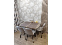 Стул на металлокаркасе Чилли горчичный / белый фото покупателя 557