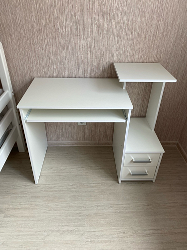 Компьютерный стол Джаз-24 левый дуб сонома фото покупателя 9