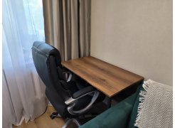 Письменный стол Клер Лофт черный матовый / бетон фото покупателя 39