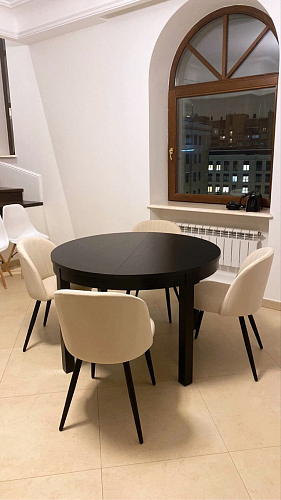 Стул на металлокаркасе Gabi gray / black фото покупателя 950