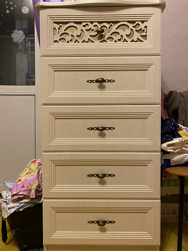 Комод Ливадия Л20 weave светлый фото покупателя 1