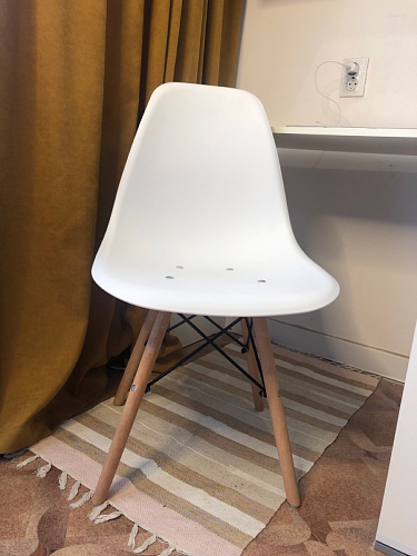 Пластиковый стул Eames PC-015 желтый фото покупателя 306