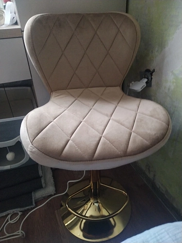 Барный стул Porch white / chrome фото покупателя 6