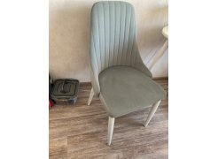 Стул на металлокаркасе Kora green / black фото покупателя 261