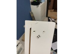 Компьютерный стол Soho black grained / white фото покупателя 7