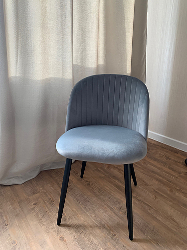 Стул на металлокаркасе Gabi latte / gold / black фото покупателя 870