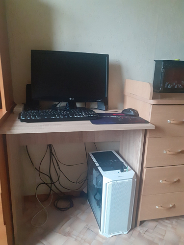 Стол письменный Kiwi дуб молочный  - Уцененный экземпляр фото покупателя 42