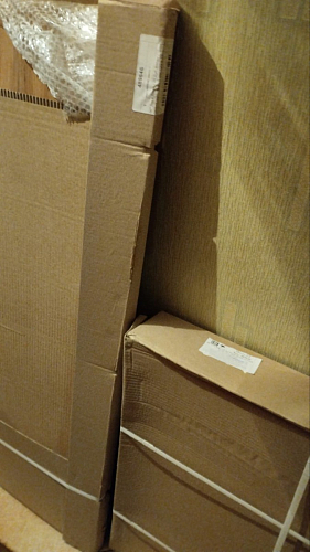 Деревянный стол Лота Лофт 140х80 черный матовый / бетон светлый фото покупателя 647