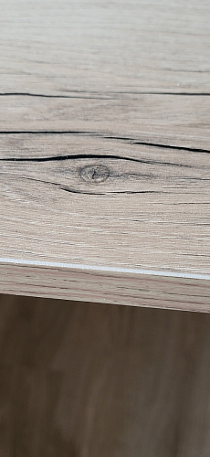 Письменный стол Битти Лофт 116х60х75 дуб вотан / черный матовый фото покупателя 48