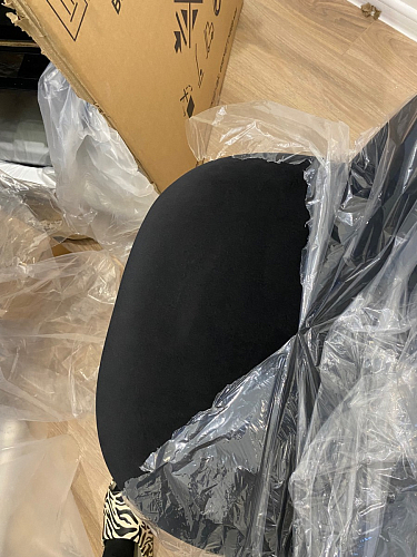 Стул на металлокаркасе Gabi gray / black фото покупателя 545