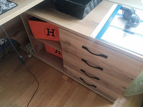 Компьютерный стол КСТ-109П правый венге фото покупателя 84