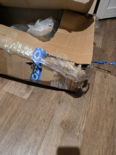 Стул Amelia dark walnut / fabric purple фото покупателя 11