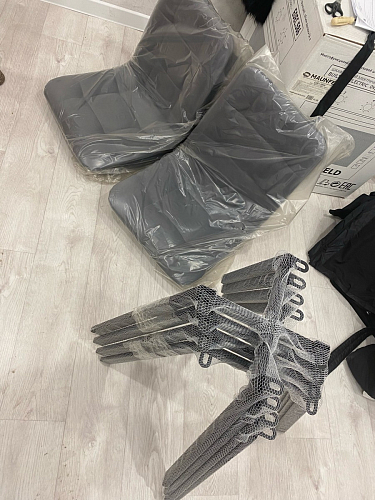 Стул на металлокаркасе Чилли бежевый / белый каркас фото покупателя 1051