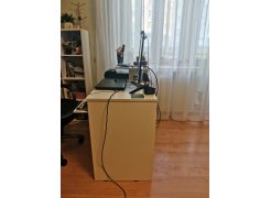 Компьютерный стол Джаз-24 левый белый фото покупателя 17