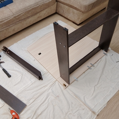 Стол обеденный раздвижной СтК7 дуб молочный фото покупателя 99