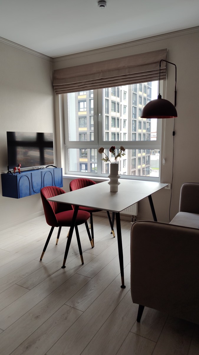 Стул на металлокаркасе Gabi 1 light purple / black фото покупателя 602