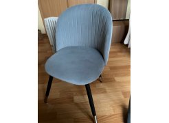 Стул на металлокаркасе Gabi gray / black фото покупателя 776