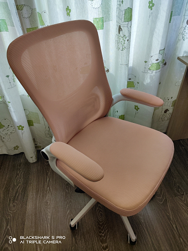 Компьютерное кресло Konfi pink / white фото покупателя 101