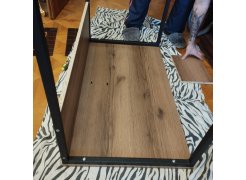 Письменный стол Клер Лофт черный матовый / бетон фото покупателя 12