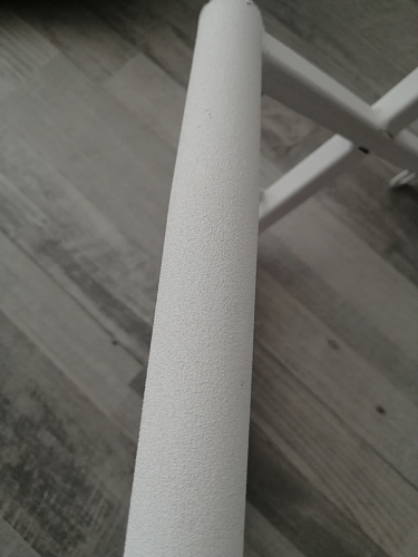 Стул на металлокаркасе Чилли бежевый / белый каркас фото покупателя 682