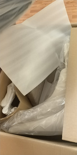 Стул на металлокаркасе Kora white / gray фото покупателя 326