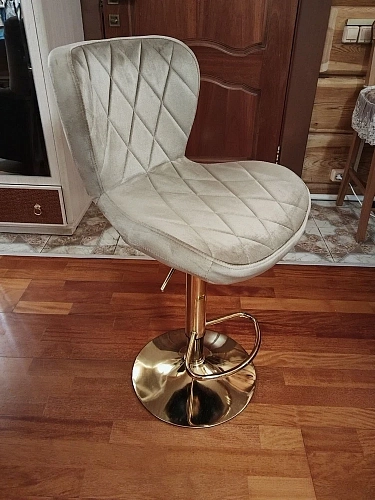 Барный стул Porch white / chrome фото покупателя 15