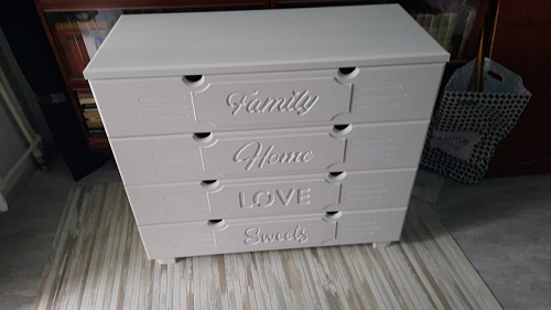 Комод ДримСтар ДС-12 белое дерево фото покупателя 1