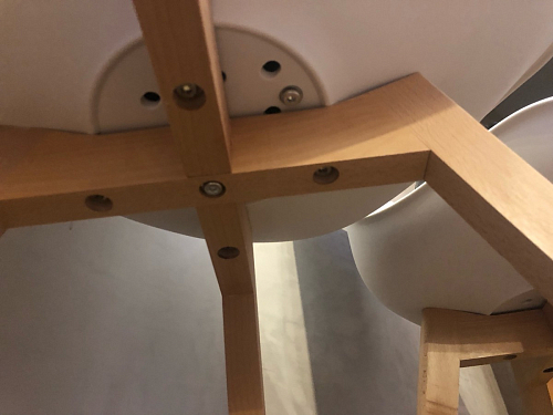 Деревянный стул Bonuss dark gray фото покупателя 90