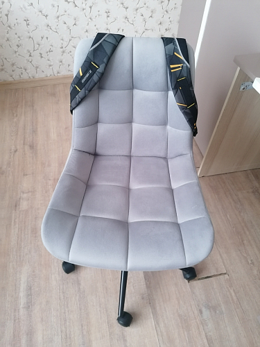 Компьютерное кресло Честер кирпичный / черный фото покупателя 23