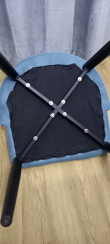 Стул на металлокаркасе Kora white / gray фото покупателя 95