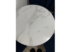 Стеклянный стол Норфолк 100 золото фото покупателя 1