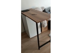 Барная стойка Дилан Лофт 120х40х90 бетон светлый фото покупателя 40