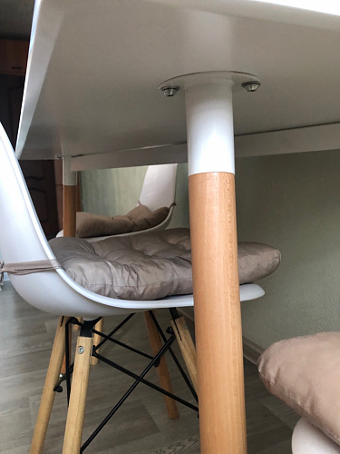 Стол Table 110 white / wood фото покупателя 2