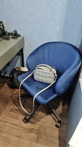 Компьютерное кресло Пард confetti silver серый / черный фото покупателя 176