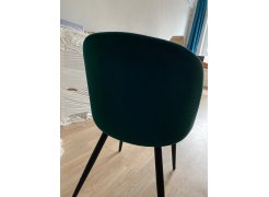 Стул на металлокаркасе Gabi blue / black фото покупателя 592