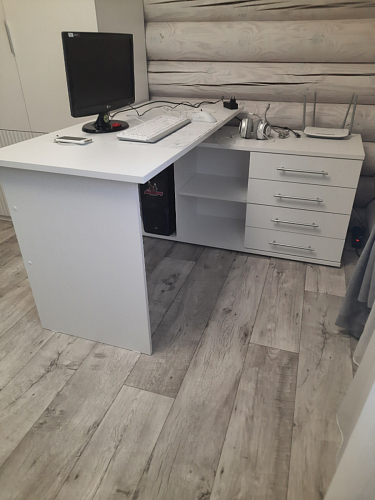 Компьютерный стол КСТ-109Л венге фото покупателя 18