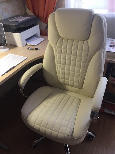 Компьютерное кресло Herd темно-бежевое фото покупателя 88