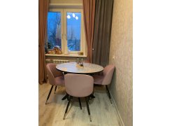 Стул на металлокаркасе Gabi gray / black фото покупателя 83