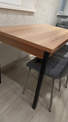 Стол Оригон навара / черный матовый фото покупателя 15