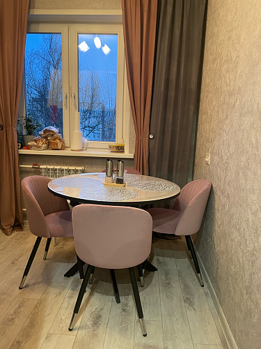 Стул на металлокаркасе Gabi gray / black фото покупателя 83