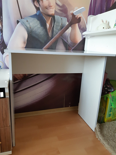 Стол письменный Kiwi белый  - Уцененный экземпляр фото покупателя 82